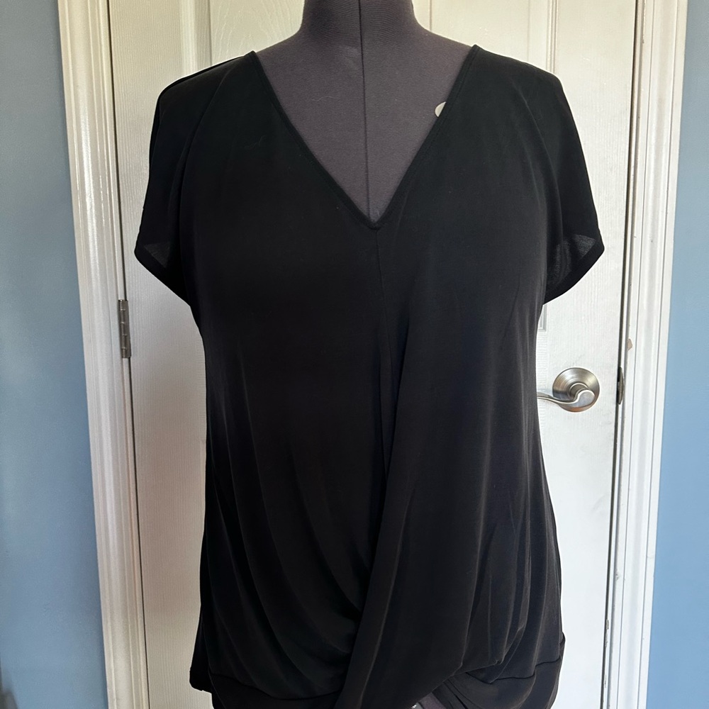 💜 Banana Republic Elegant Black Women's Top